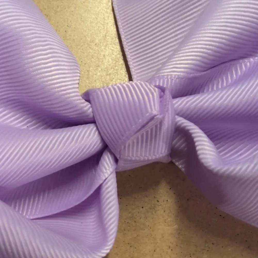 Lavender Kids Hair Bow